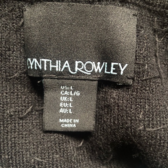 *CYNTHIA ROWLEY* sweater - Picture 4 of 6